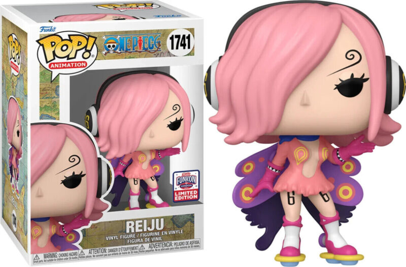 One Piece POP! Animation Figure Reiju Limited 9 cm (con bollino Funkon London 2024)