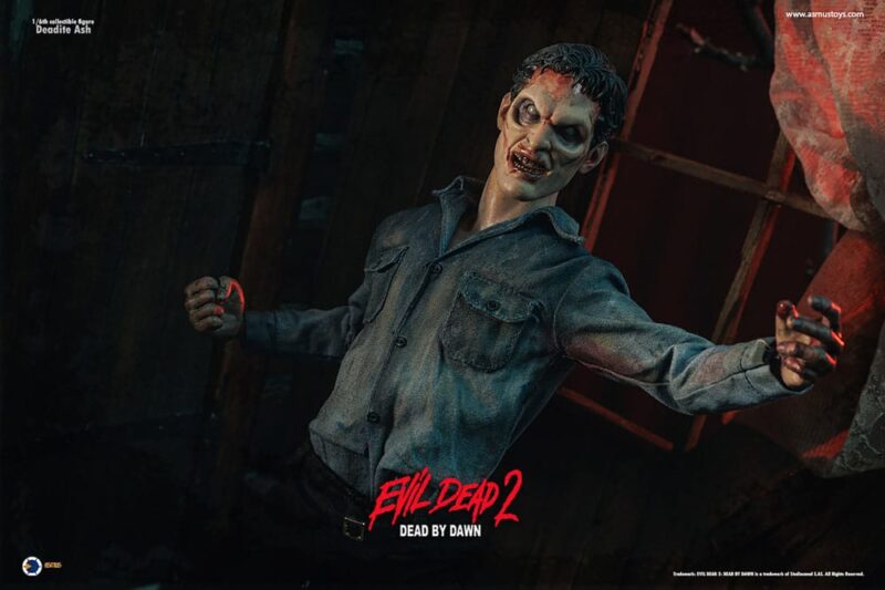 The Evil Dead II Action Figure 1/6 Deadite Ash 31 cm - immagine 3