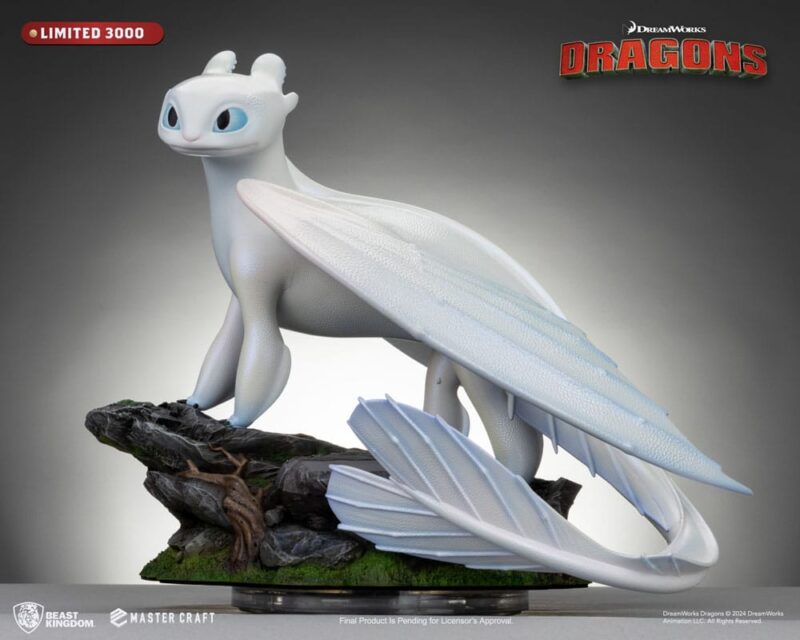 How To Train Your Dragon 3 Master Craft Statue Light Fury 29 cm - immagine 2
