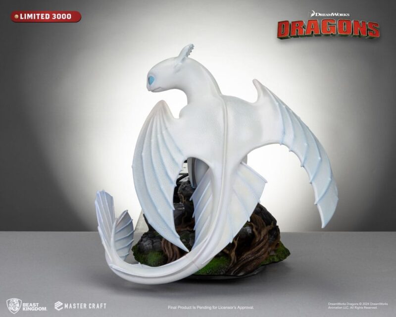 How To Train Your Dragon 3 Master Craft Statue Light Fury 29 cm - immagine 3