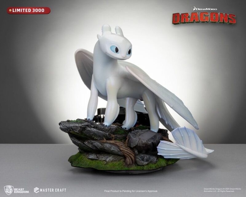 How To Train Your Dragon 3 Master Craft Statue Light Fury 29 cm - immagine 6