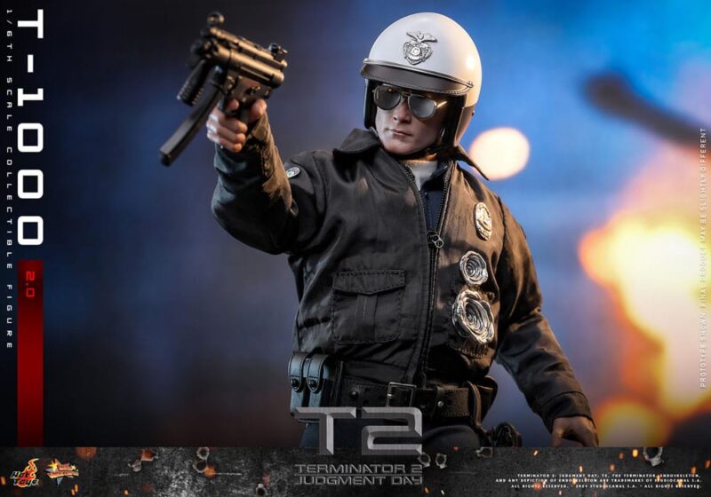 Terminator 2 Movie Masterpiece Action Figure 1/6 T-1000 (2.0) 31 cm - immagine 4