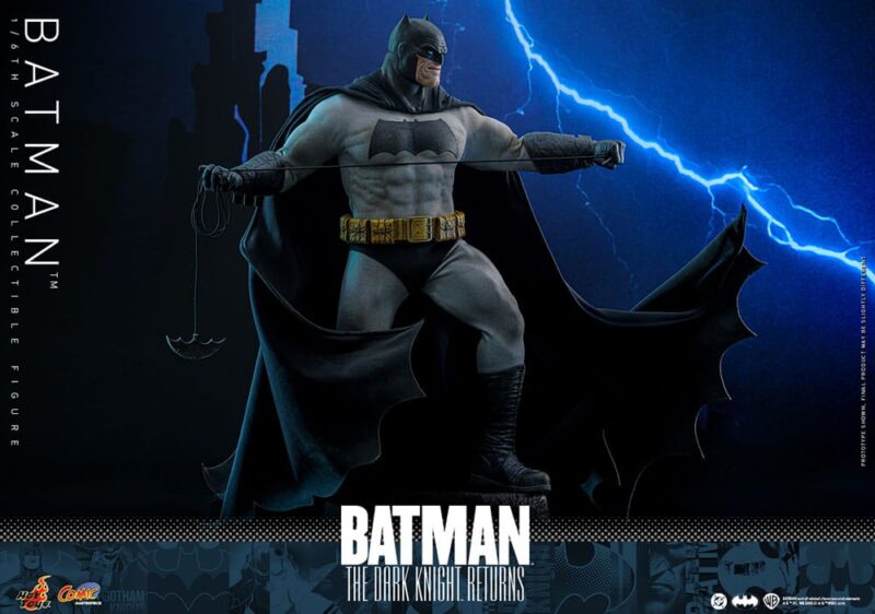 Batman: The Dark Knight Returns Comic Masterpiece Action Figure 1/6 Batman 32 cm - immagine 6