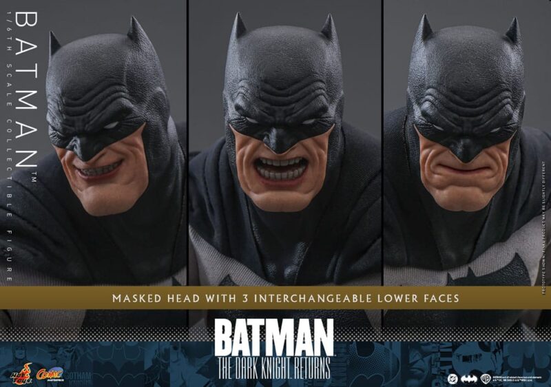 Batman: The Dark Knight Returns Comic Masterpiece Action Figure 1/6 Batman 32 cm - immagine 7