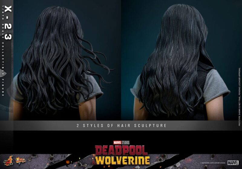 Deadpool & Wolverine Movie Masterpiece Action Figure 1/6 X-23 27 cm - immagine 6