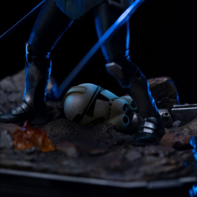 Star Wars Ahsoka Art Scale Statue 1/10 Ahsoka Child Ver. 18 cm - immagine 5