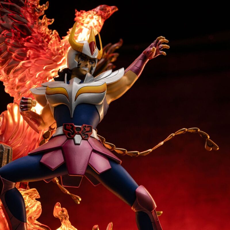 Saint Seiya Deluxe Art Scale Statue 1/10 Phoenix Ikki 41 cm - immagine 5