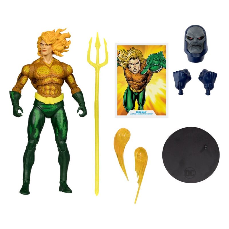 DC Multiverse Build-A Action Figure Wave 14: Justice League Task Force (BAF: Darkseid) Aquaman 18 cm - immagine 2