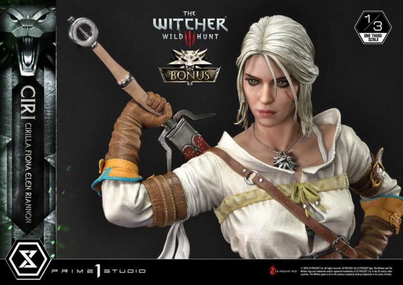 The Witcher 3: Wild Hunt Museum Masterline Statue 1/3 Wild Hunt Ciri Fiona Elen Riannon Bonus Version 81 cm - immagine 2
