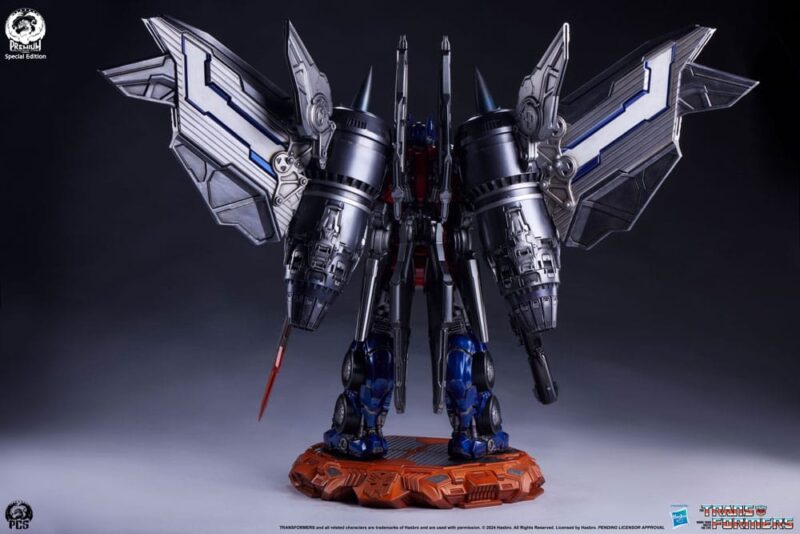 Transformers Museum Scale Statue Optimus Prime Jet Convoy Edition 87 cm - immagine 4
