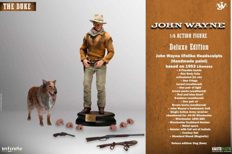 John Wayne The Duke 1/6 Action Figure Deluxe Version - immagine 2