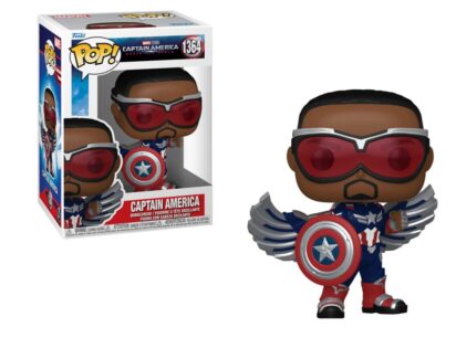 Captain America Brave New World POP! Movies Vinyl Figure Captain America 9 cm