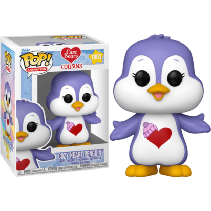 The Care Bears POP! Animation Vinyl Figure Cozy Heart Penguin 9 cm