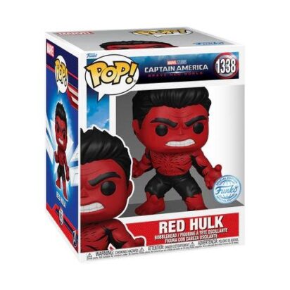 Captain America Brave New World Oversized POP! Vinyl Figure Red Hulk (Deco) Limited 15 cm