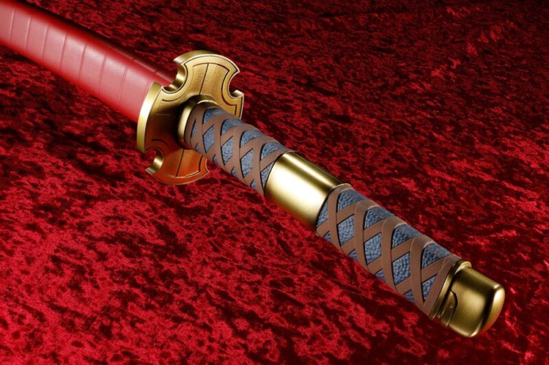 One Piece Proplica Replicas 1/1 Roronoa Zorro Three Sword Style Swords Set 95 cm - immagine 3