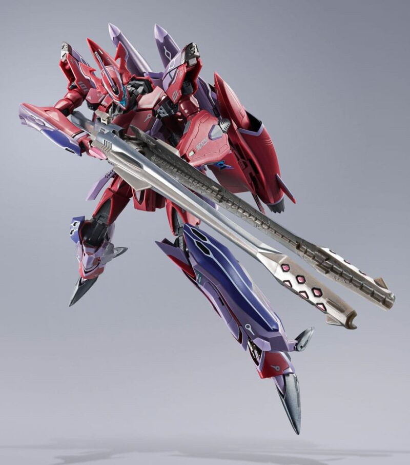 Macross Frontier DX Chogokin Action Figure VF-27 Gamma SP Super Lucifer Valkyrie Brera Sterne use Revival Ver. 25 cm - immagine 2