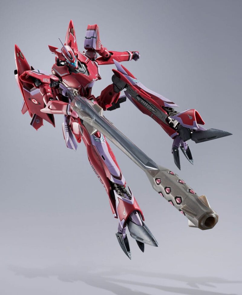 Macross Frontier DX Chogokin Action Figure VF-27 Gamma SP Super Lucifer Valkyrie Brera Sterne use Revival Ver. 25 cm - immagine 4