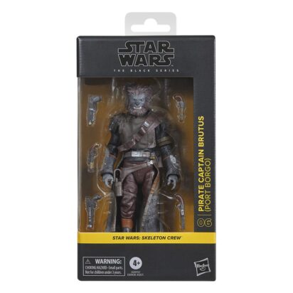 Star Wars: Skeleton Crew Black Series Action Figure Pirate Captaine Brutus (Port Borgo) 15 cm