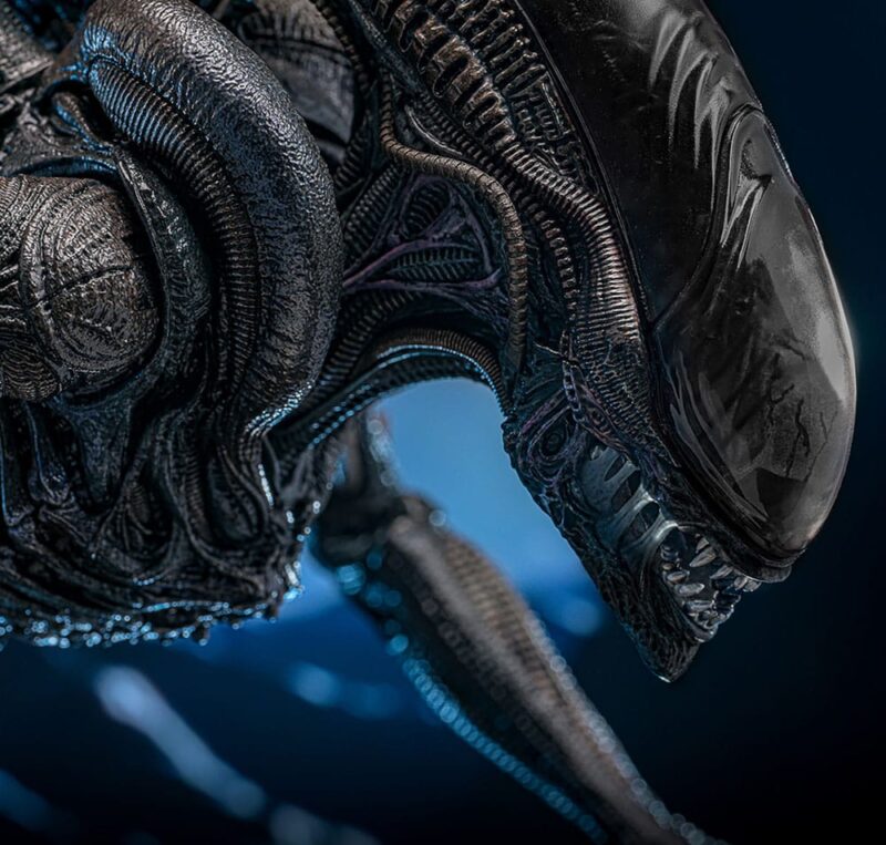 Alien: Romulus Movie Masterpiece Action Figure 1/6 Scorched Xenomorph 44 cm - immagine 6