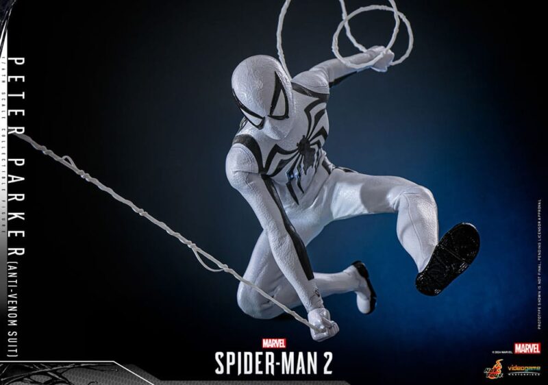 Spider-Man 2 Video Game Masterpiece Action Figure 1/6 Peter Parker (Anti-Venom Suit) 30 cm - immagine 3