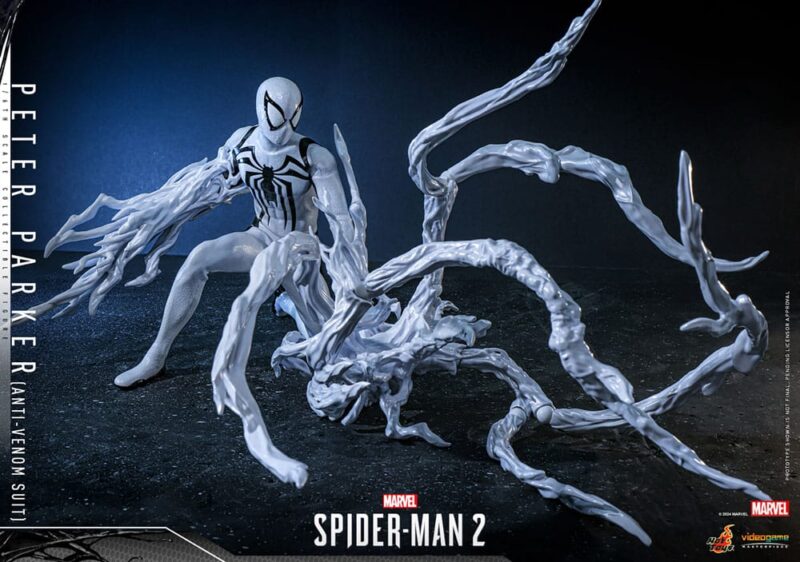 Spider-Man 2 Video Game Masterpiece Action Figure 1/6 Peter Parker (Anti-Venom Suit) 30 cm - immagine 2