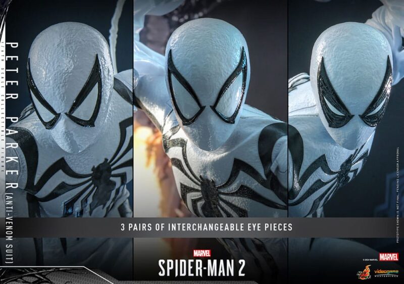 Spider-Man 2 Video Game Masterpiece Action Figure 1/6 Peter Parker (Anti-Venom Suit) 30 cm - immagine 6