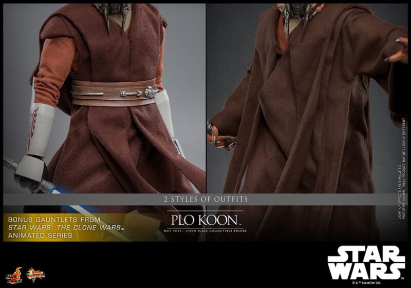 Star Wars Movie Masterpiece Action Figure 1/6 Plo Koon 31 cm - immagine 6