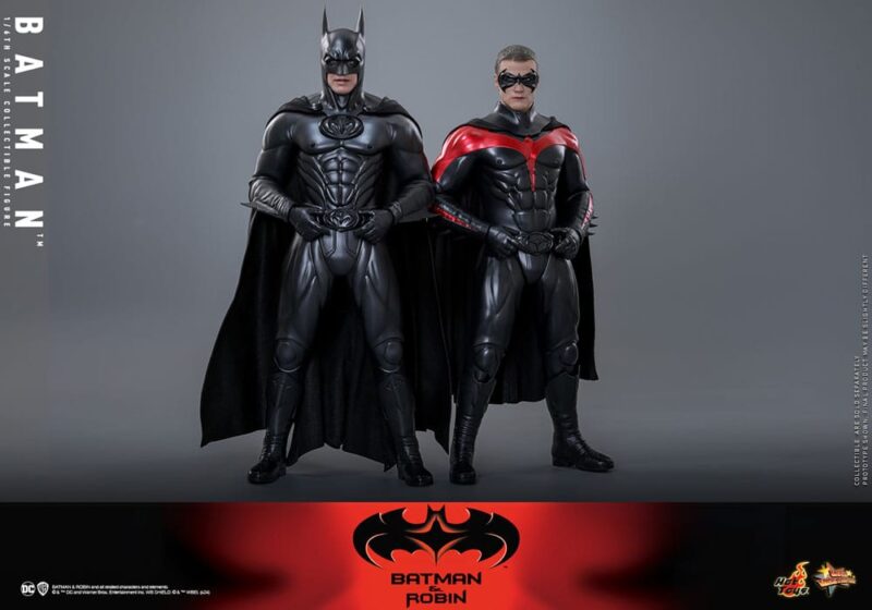 Batman & Robin Movie Masterpiece Action Figure 1/6 Batman 30 cm - immagine 6