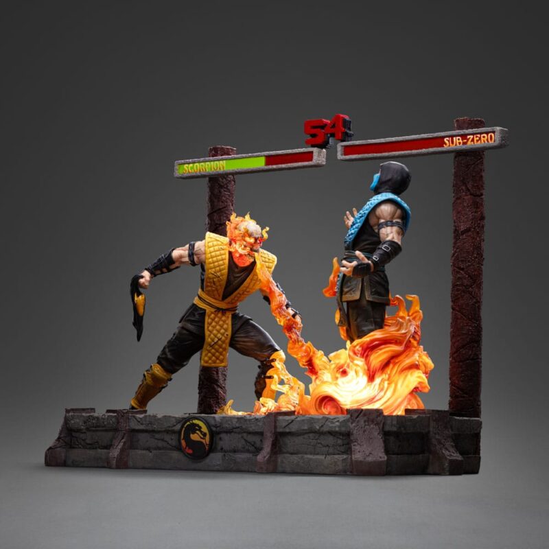 Mortal Kombat Deluxe Art Scale Statue 1/10 Scorpion Fatality 27 cm - immagine 5