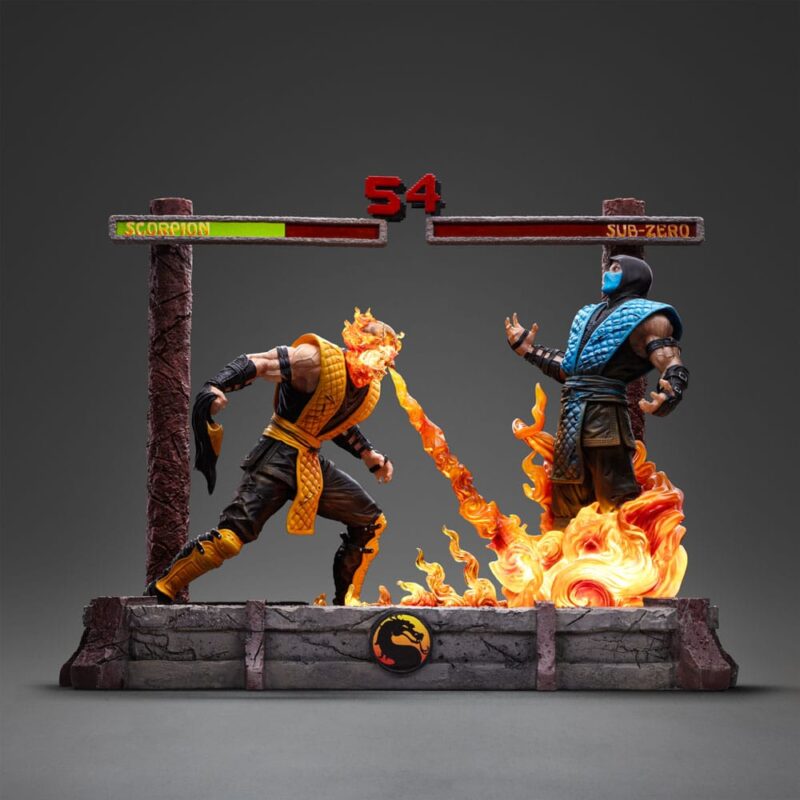 Mortal Kombat Deluxe Art Scale Statue 1/10 Scorpion Fatality 27 cm - immagine 2
