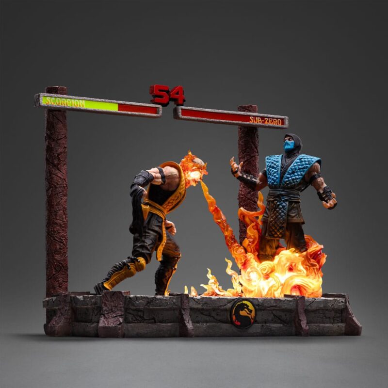 Mortal Kombat Deluxe Art Scale Statue 1/10 Scorpion Fatality 27 cm - immagine 3