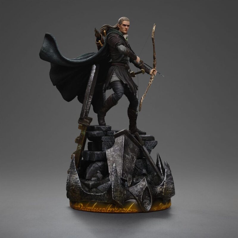 The Lord of the Rings Art Scale Statue 1/10 Legolas Unleashed 29 cm - immagine 3