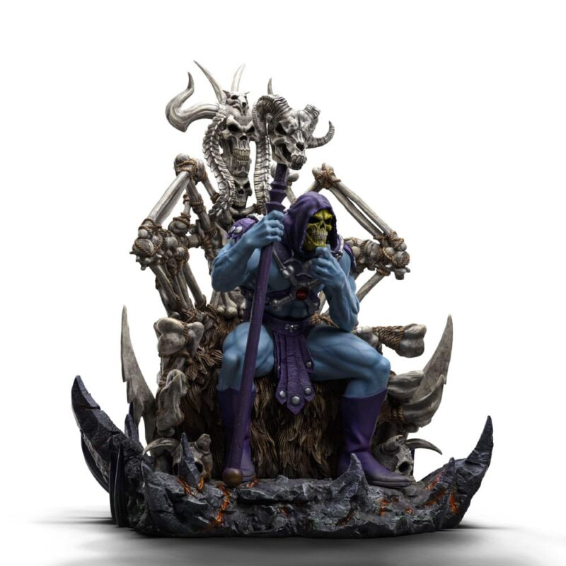 Masters of the Universe Prime Scale Statue 1/3 Skeletor 10th Anniversary Ver. 67 cm - immagine 4