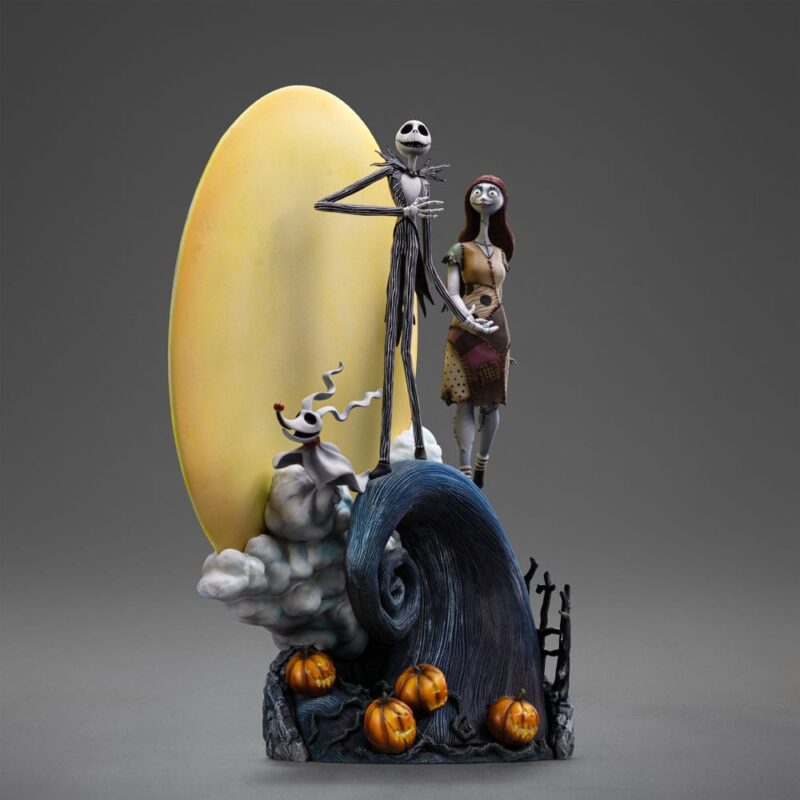 Nightmare before Christmas Deluxe Art Scale Statue 1/10 Jack and Sally 39 cm - immagine 2