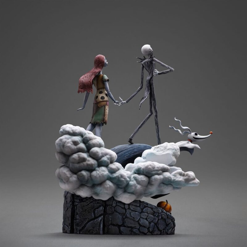 Nightmare before Christmas Deluxe Art Scale Statue 1/10 Jack and Sally 39 cm - immagine 5