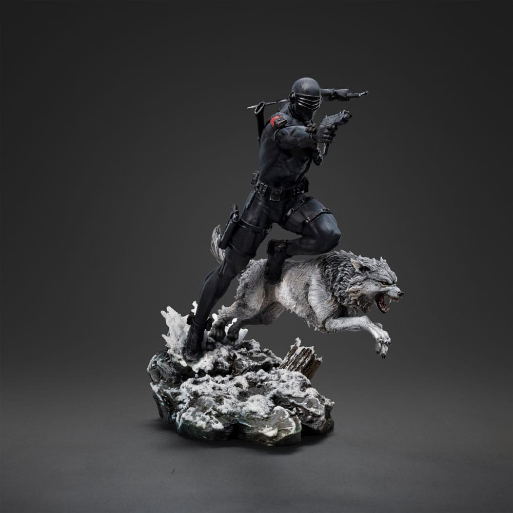 GI Joe Art Scale Statue 1/10 Snake Eyes 23 cm - immagine 3