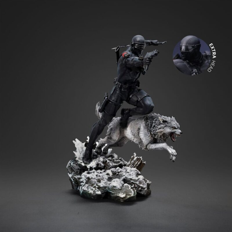 GI Joe Art Scale Statue 1/10 Snake Eyes 23 cm - immagine 2
