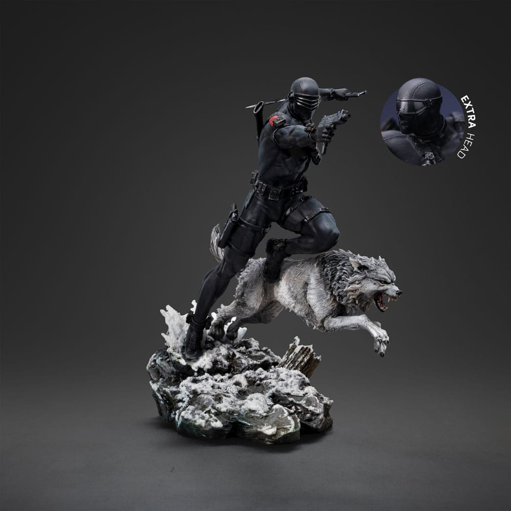GI Joe Art Scale Statue 1/10 Snake Eyes 23 cm - immagine 2