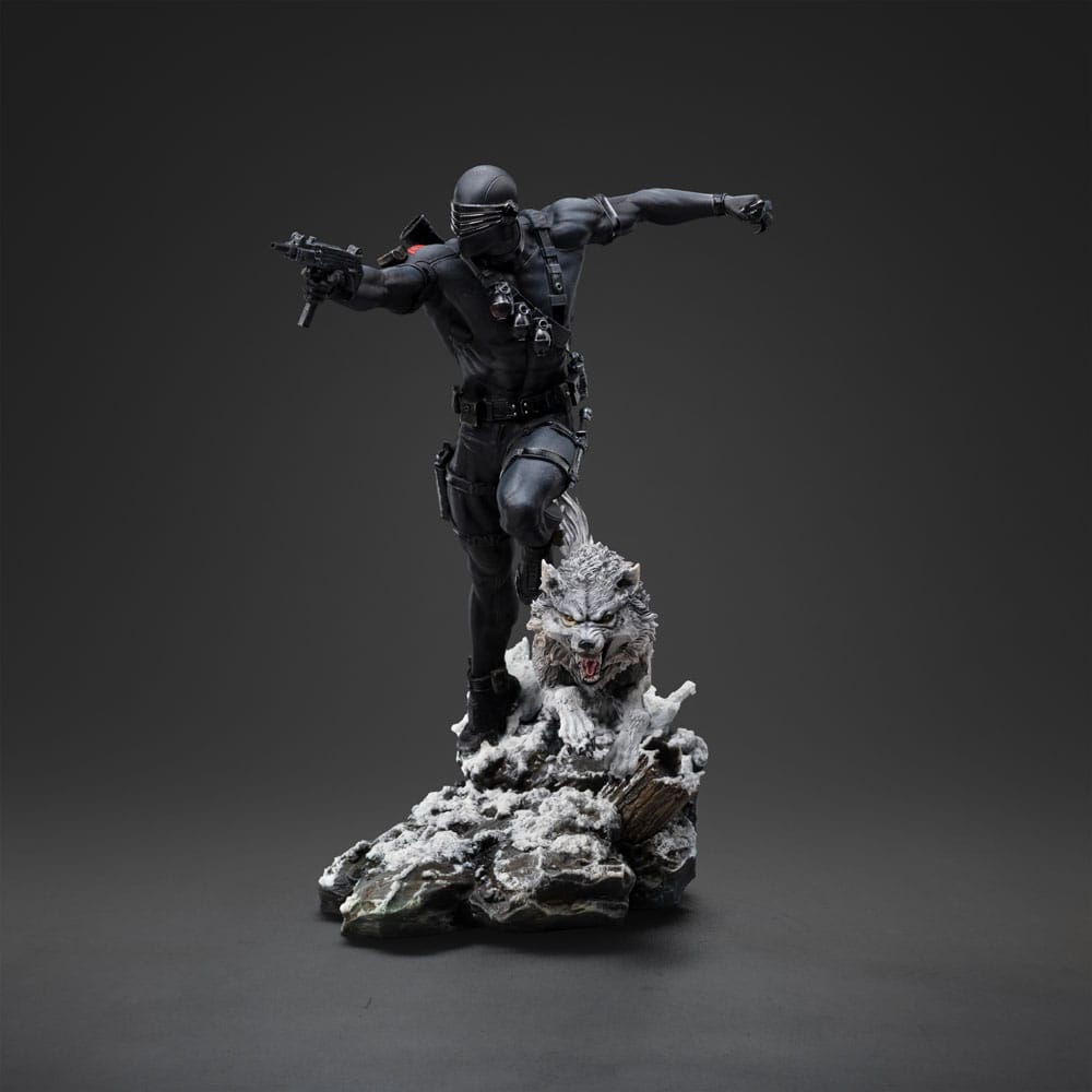 GI Joe Art Scale Statue 1/10 Snake Eyes 23 cm - immagine 4