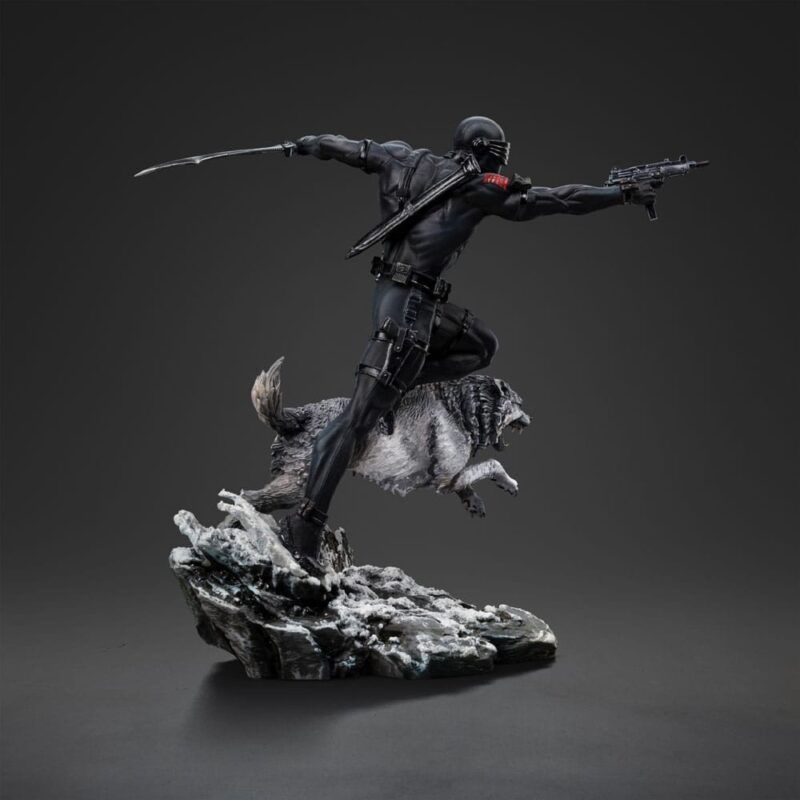 GI Joe Art Scale Statue 1/10 Snake Eyes 23 cm - immagine 5