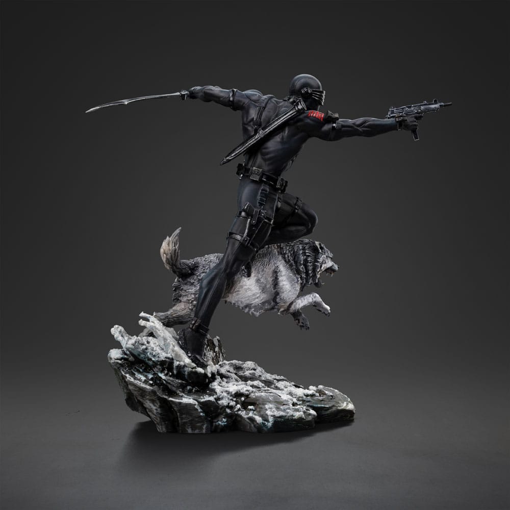 GI Joe Art Scale Statue 1/10 Snake Eyes 23 cm - immagine 5