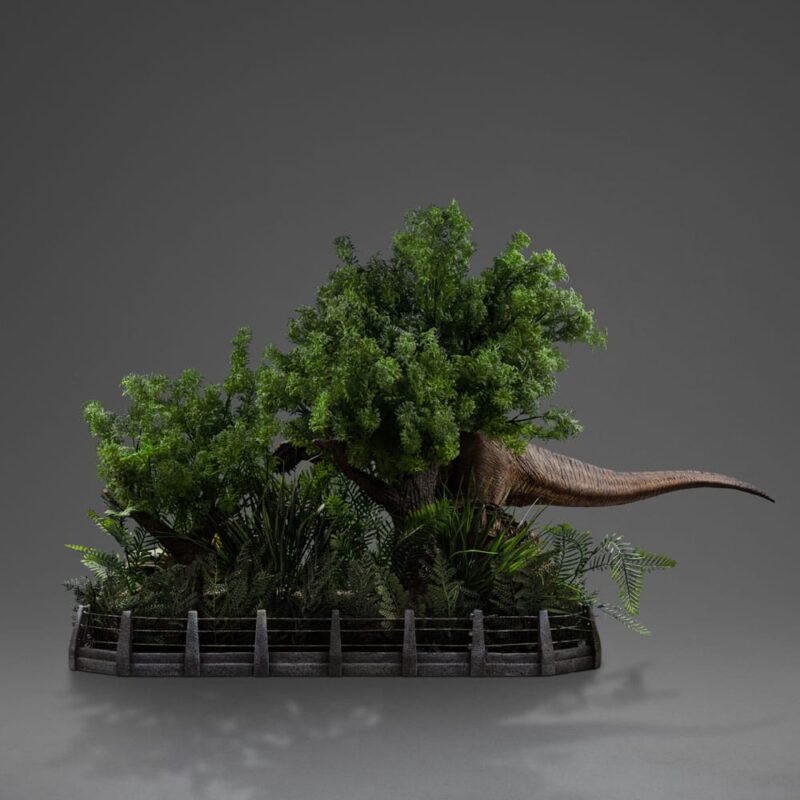 Jurassic Park Demi Art Scale Statue 1/20 T-Rex Chase 30 cm - immagine 3