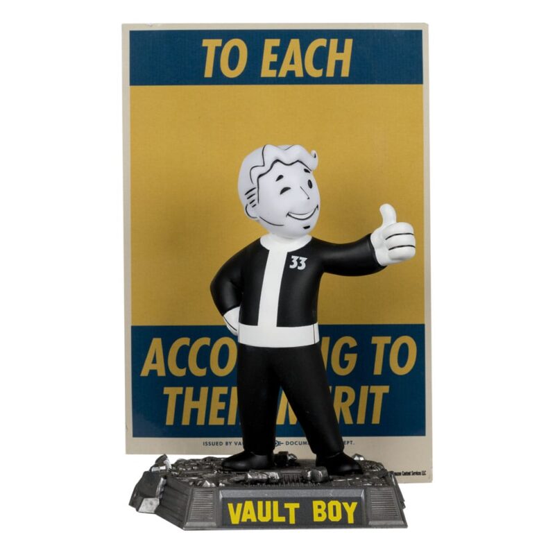 Fallout Movie Maniacs PVC Statue 4-Pack Lucy, Maximus, The Ghoul & Vault Boy 15 cm - immagine 3