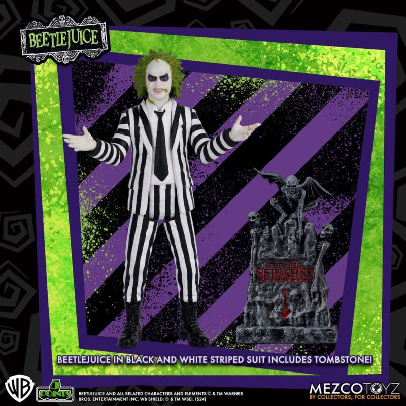 Beetlejuice 5 Points Action Figures 10 cm set (2) - immagine 2