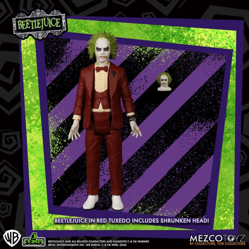 Beetlejuice 5 Points Action Figures 10 cm set (2) - immagine 4