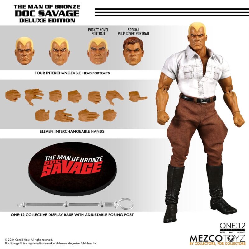 Doc Savage Action Figure 1/12 Doc Savage Deluxe Edition 18 cm - immagine 5