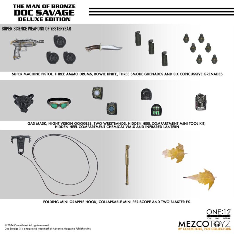 Doc Savage Action Figure 1/12 Doc Savage Deluxe Edition 18 cm - immagine 6