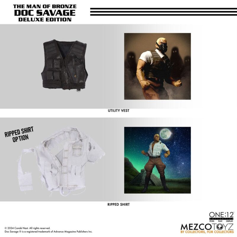 Doc Savage Action Figure 1/12 Doc Savage Deluxe Edition 18 cm - immagine 7
