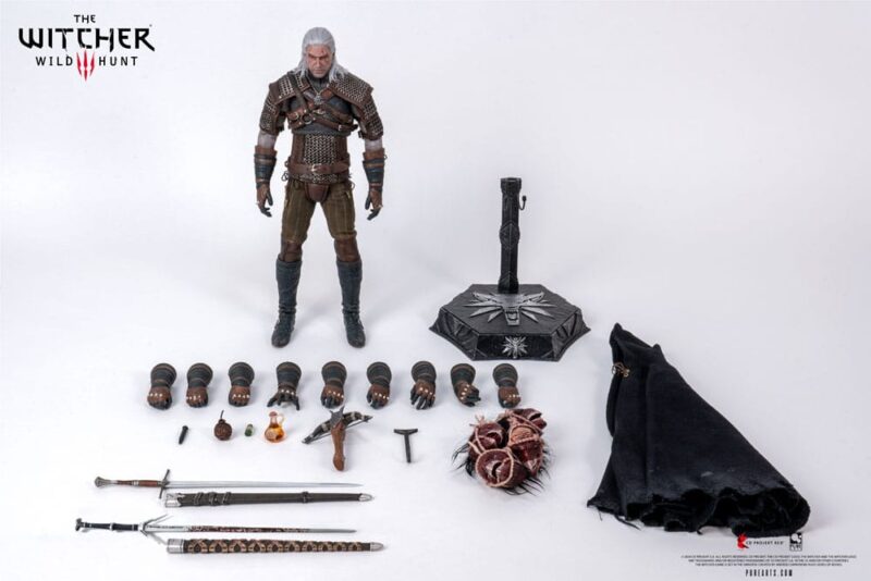 The Witcher 3: Wild Hunt Action Figure 1/6 Geralt of Rivia 30 cm - immagine 10