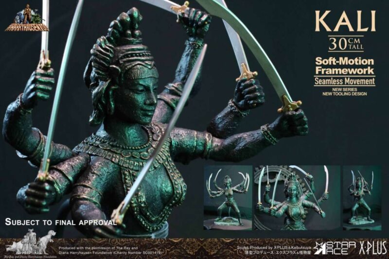 Ray Harryhausen Kali Soft Motion Statue - immagine 4
